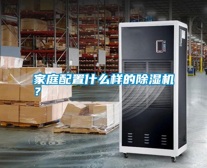 家庭配置什么樣的除濕機？