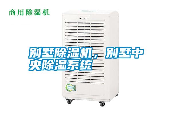 別墅除濕機，別墅中央除濕系統