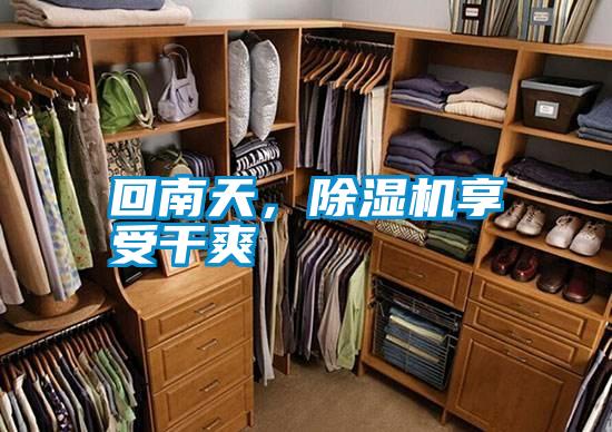 回南天，除濕機享受干爽