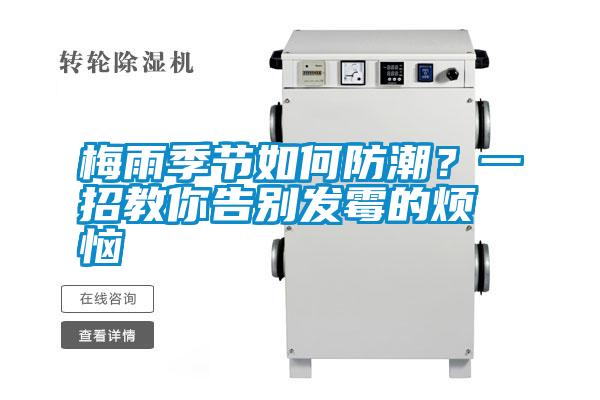 梅雨季節(jié)如何防潮？一招教你告別發(fā)霉的煩惱