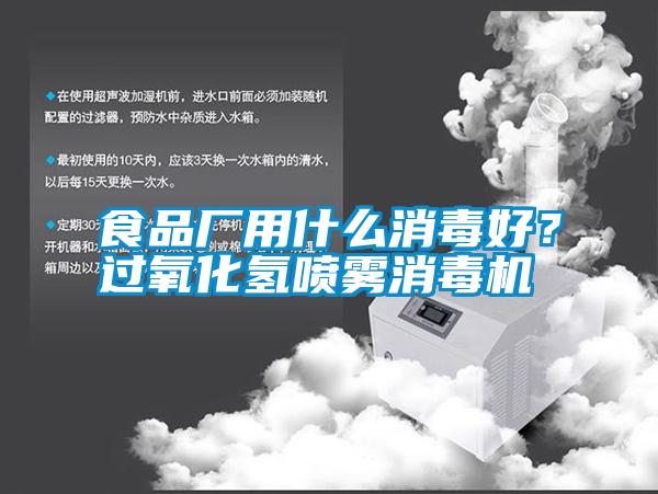 食品廠用什么消毒好？過氧化氫噴霧消毒機