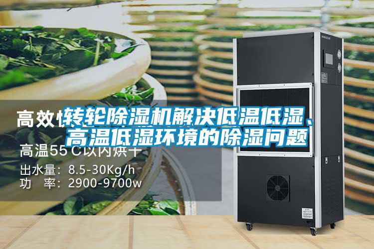 轉輪除濕機解決低溫低濕、高溫低濕環境的除濕問題
