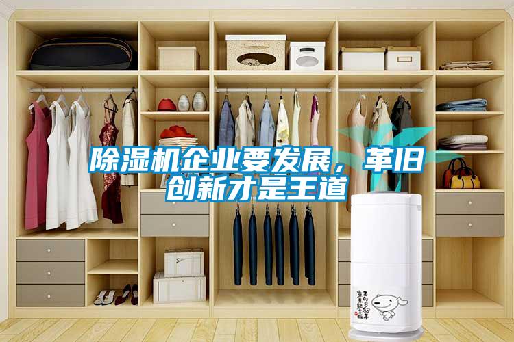 除濕機企業要發展，革舊創新才是王道
