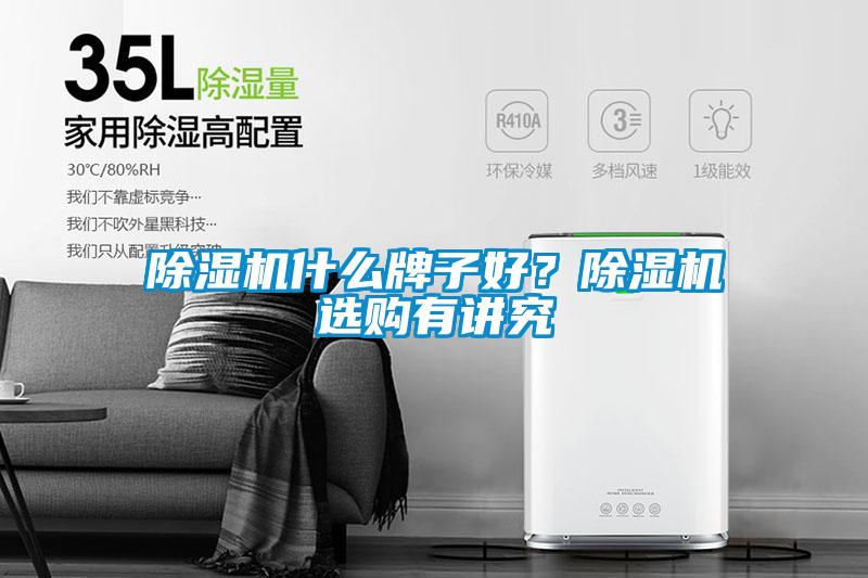 除濕機(jī)什么牌子好？除濕機(jī)選購(gòu)有講究