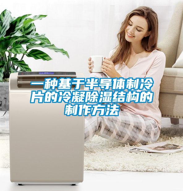 一種基于半導體制冷片的冷凝除濕結(jié)構(gòu)的制作方法