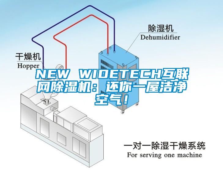 NEW WIDETECH互聯網除濕機：還你一屋潔凈空氣！