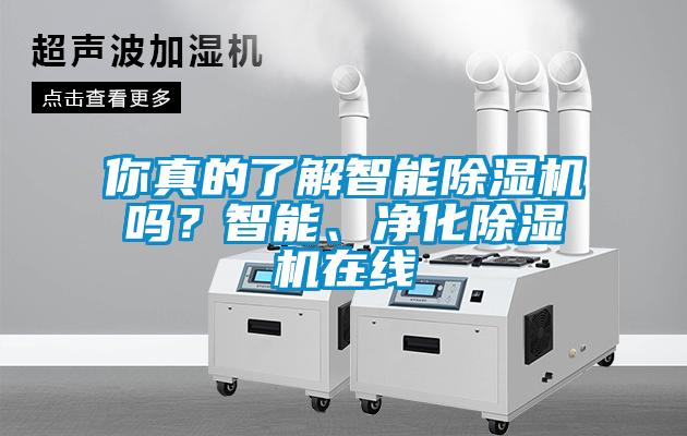 你真的了解智能除濕機(jī)嗎？智能、凈化除濕機(jī)在線