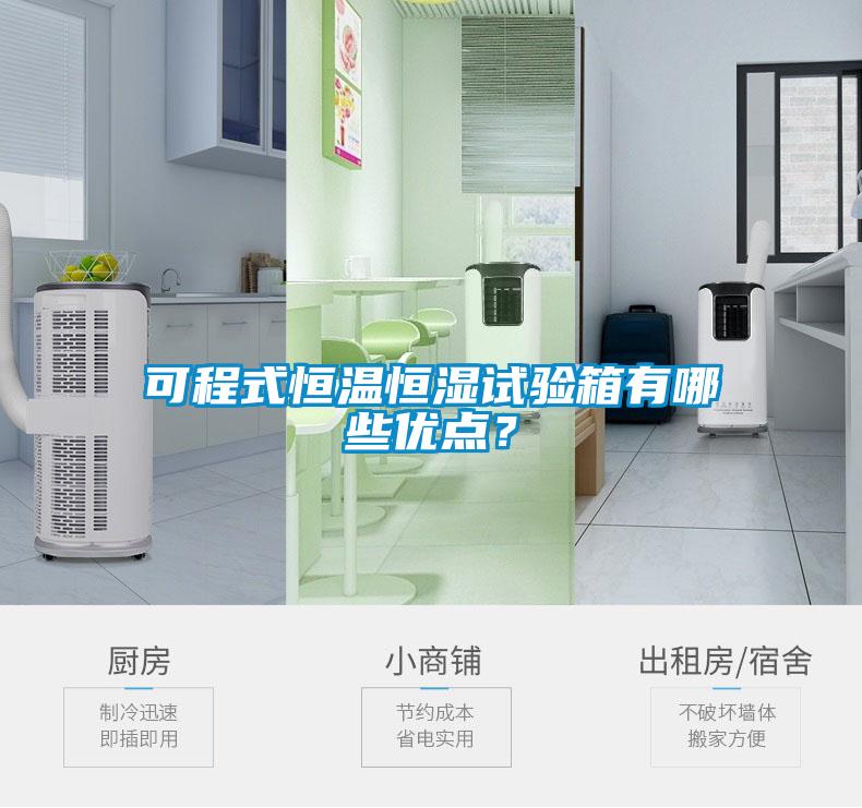可程式恒溫恒濕試驗箱有哪些優點？