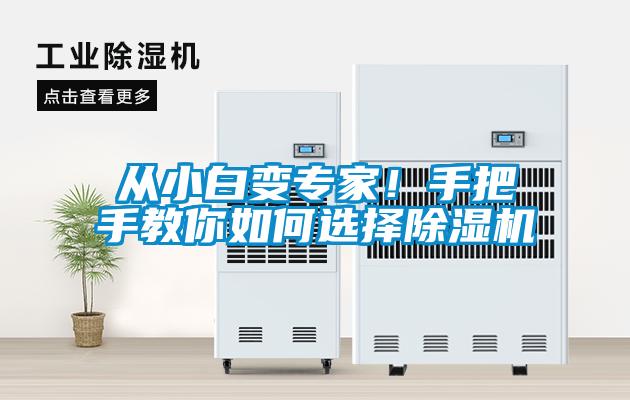 從小白變專家！手把手教你如何選擇除濕機