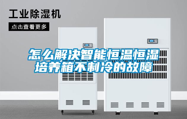 怎么解決智能恒溫恒濕培養箱不制冷的故障