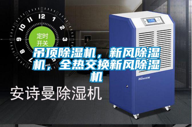 吊頂除濕機，新風除濕機，全熱交換新風除濕機