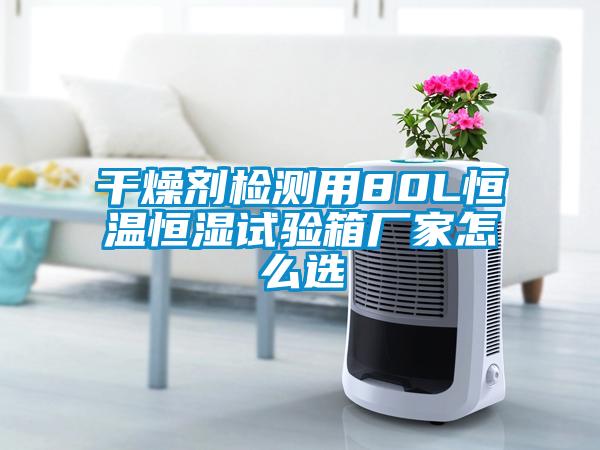 干燥劑檢測用80L恒溫恒濕試驗(yàn)箱廠家怎么選