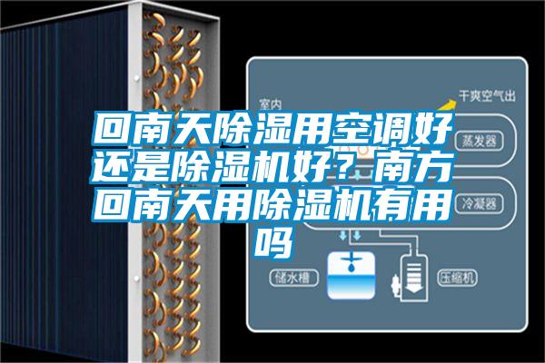 回南天除濕用空調好還是除濕機好？南方回南天用除濕機有用嗎