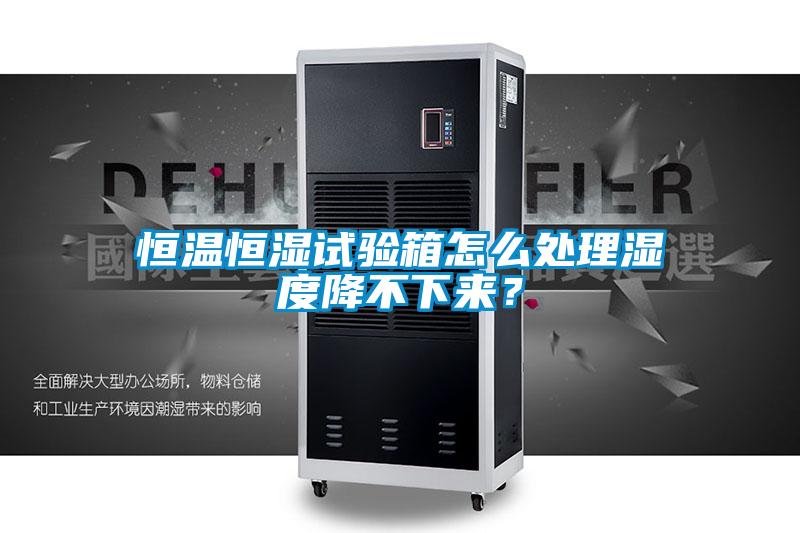 恒溫恒濕試驗(yàn)箱怎么處理濕度降不下來？