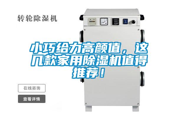 小巧給力高顏值，這幾款家用除濕機值得推薦！
