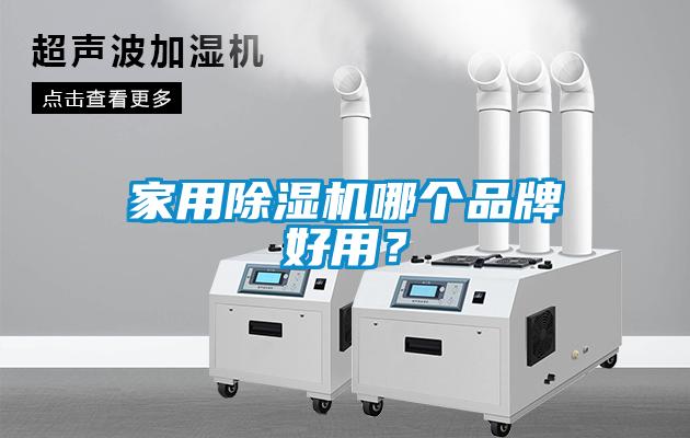 家用除濕機哪個品牌好用？