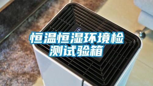 恒溫恒濕環(huán)境檢測試驗(yàn)箱