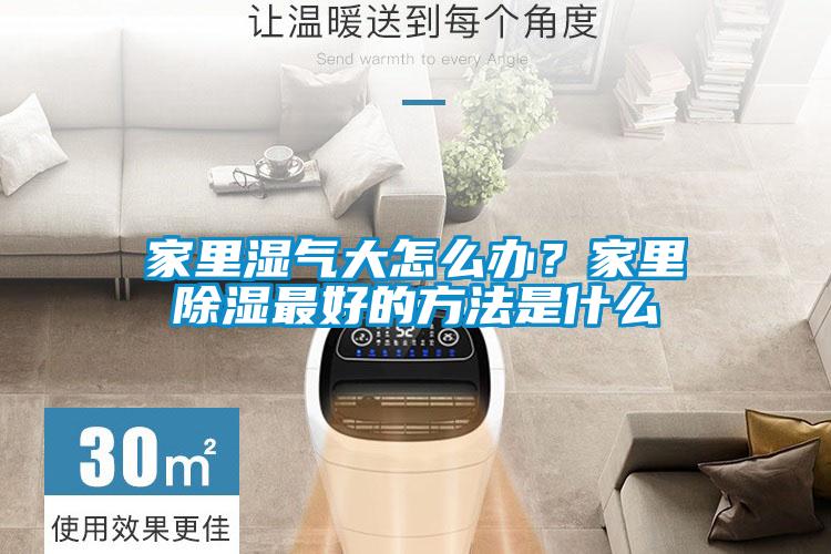 家里濕氣大怎么辦？家里除濕最好的方法是什么