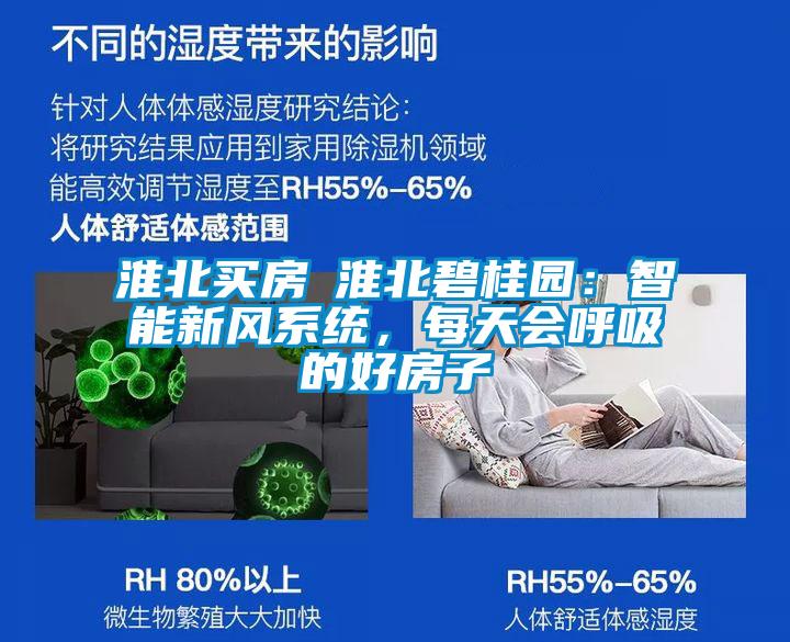 淮北買房│淮北碧桂園：智能新風系統，每天會呼吸的好房子