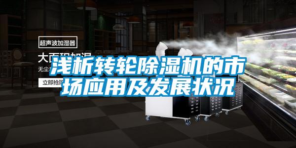 淺析轉(zhuǎn)輪除濕機的市場應用及發(fā)展狀況