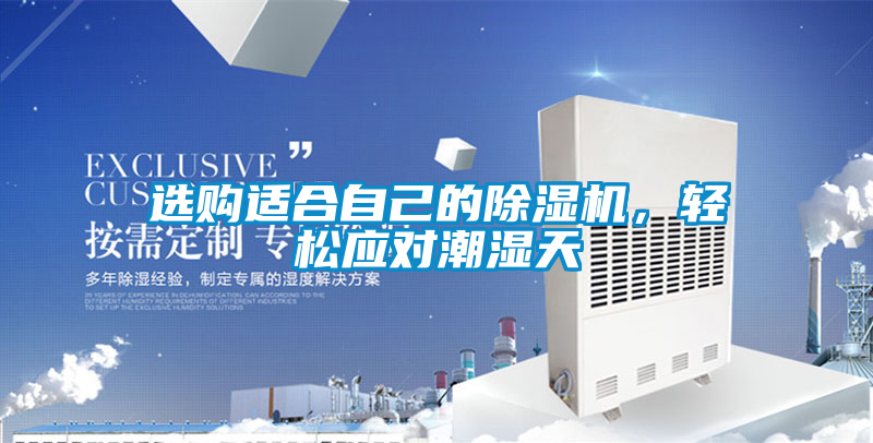 選購適合自己的除濕機(jī)，輕松應(yīng)對潮濕天