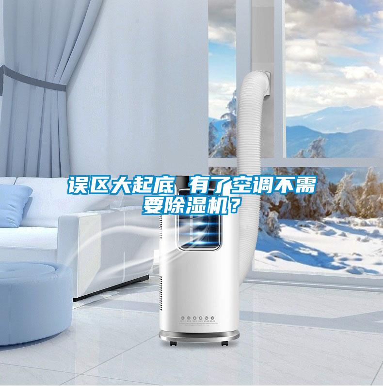 誤區大起底 有了空調不需要除濕機？