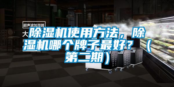 除濕機(jī)使用方法，除濕機(jī)哪個牌子最好？（第二期）