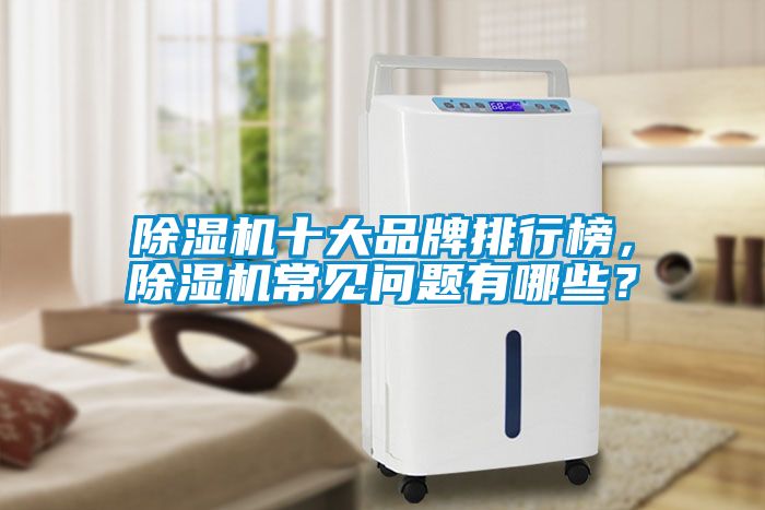 除濕機十大品牌排行榜，除濕機常見問題有哪些？