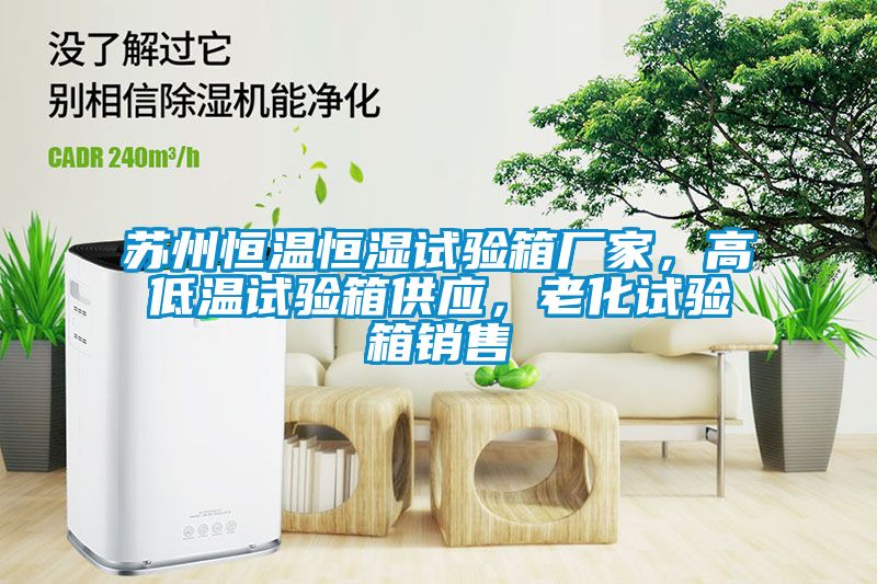 蘇州恒溫恒濕試驗箱廠家，高低溫試驗箱供應，老化試驗箱銷售