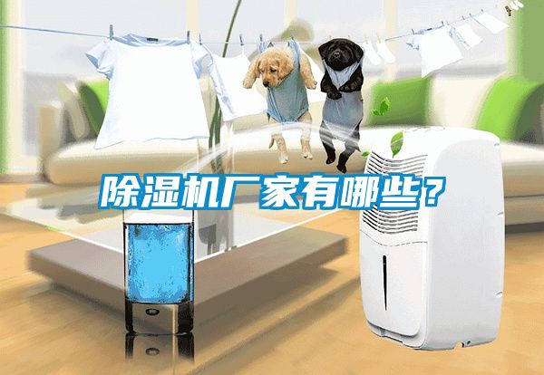 除濕機廠家有哪些？