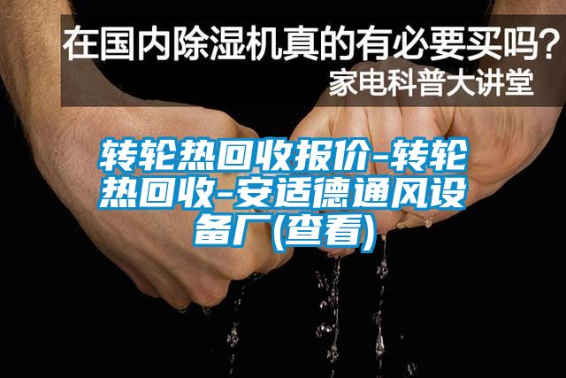 轉(zhuǎn)輪熱回收報價-轉(zhuǎn)輪熱回收-安適德通風設(shè)備廠(查看)