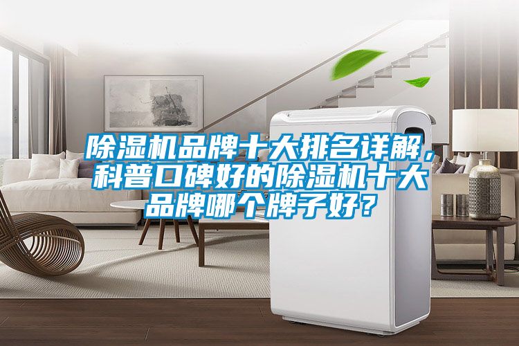 除濕機(jī)品牌十大排名詳解，科普口碑好的除濕機(jī)十大品牌哪個(gè)牌子好？