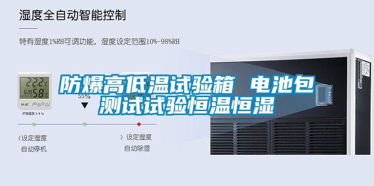 防爆高低溫試驗(yàn)箱 電池包測試試驗(yàn)恒溫恒濕