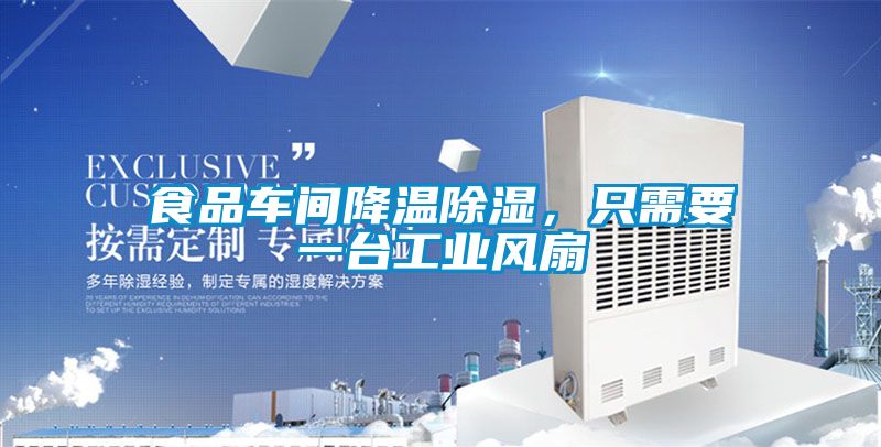 食品車間降溫除濕，只需要一臺工業(yè)風(fēng)扇