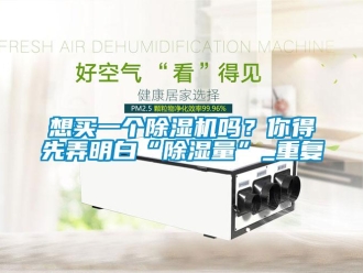 行業(yè)新聞想買(mǎi)一個(gè)除濕機(jī)嗎？你得先弄明白“除濕量”_重復(fù)
