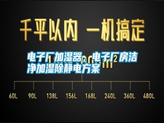 行業新聞電子廠加濕器，電子廠房潔凈加濕除靜電方案