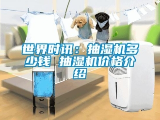企業新聞世界時訊：抽濕機多少錢 抽濕機價格介紹