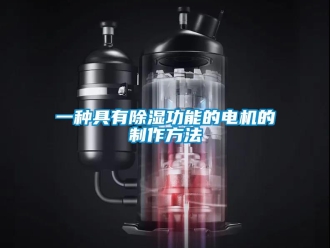 企業(yè)新聞一種具有除濕功能的電機的制作方法
