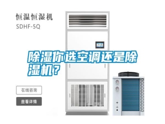 知識百科除濕你選空調(diào)還是除濕機？