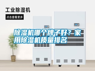 行業(yè)新聞除濕機(jī)哪個牌子好？家用除濕機(jī)質(zhì)量排名