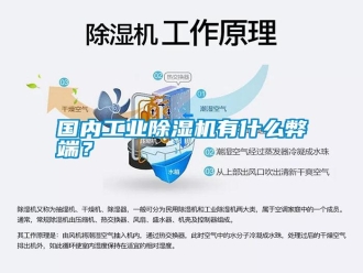 企業新聞國內工業除濕機有什么弊端？