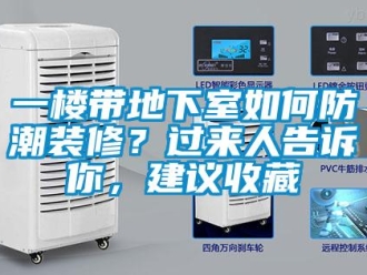 企業新聞一樓帶地下室如何防潮裝修？過來人告訴你，建議收藏