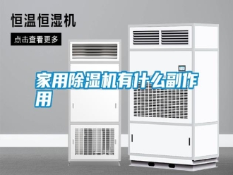 企業(yè)新聞家用除濕機(jī)有什么副作用