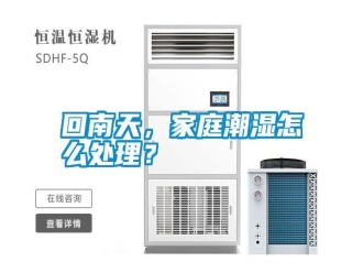 企業新聞回南天，家庭潮濕怎么處理？