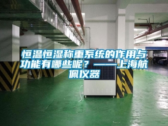 知識百科恒溫恒濕稱重系統(tǒng)的作用與功能有哪些呢？——上海航佩儀器